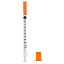 1ml Syringe with 27G 1/2 Inch (12.7mm), 1cc 27 Gauge Syringes, Individually