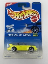 Hot Wheels Neon Yellow Porsche 911 Targa 493 A9 Hot Wheels Neon Yellow Porsche 911 Targa 493 A9