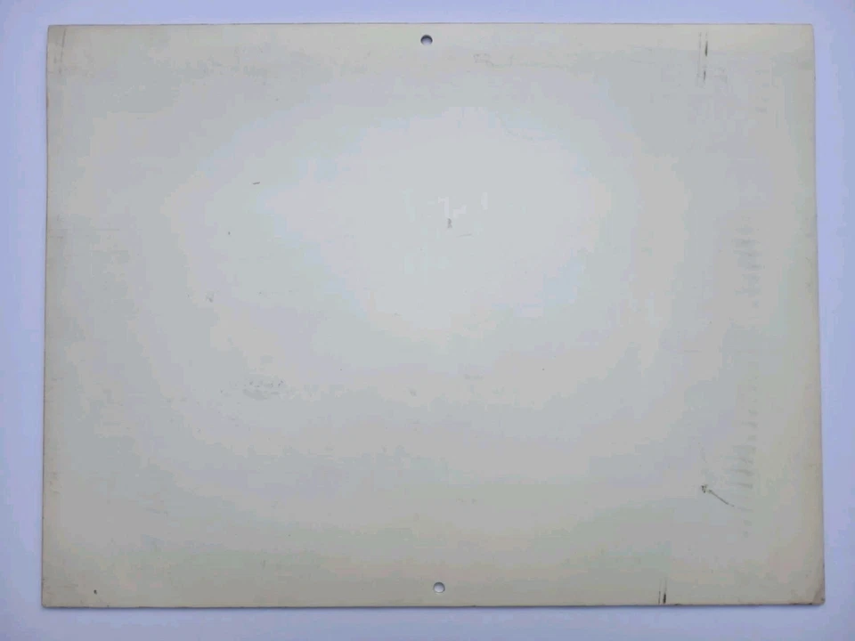 Ancienne Plaque Pin Up Esso Goutte D'huile No Plaque Émaillée - Photo 4/4