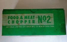 Universal Food & Meat Chopper No. 2 With Box 