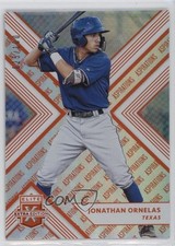 2018 Panini Elite Extra Edition Aspirations Orange 25/100 Jonathan Ornelas 5sb