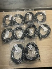 10 Extension Power Cords  Electrical Cable Indoor Outdoor 10 Ft /NEW/JUA2904