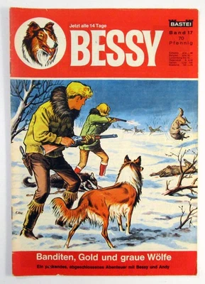 Bessy Comic Heft Nr.17 Banditen,Gold und graue W..Original Bastei Verlag 1965-85 - Bild 1 von 3
