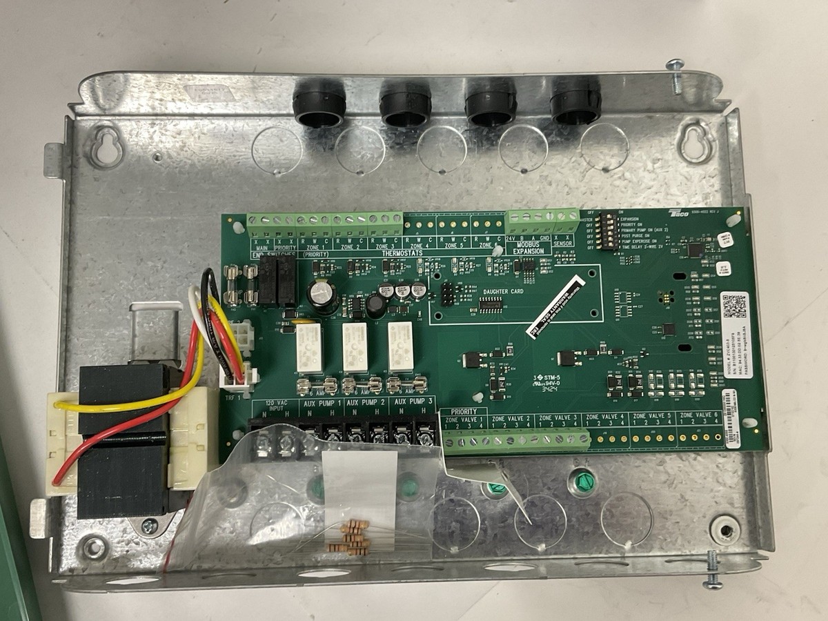 Taco ZVC403-5 Hydronic Zone Valve Control 3 Zone | eBay