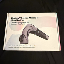 Heated Vibrating Shoulder Massager Pad Wrap, ...