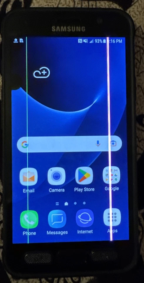 Samsung Galaxy S7 Active SM-G891 Black (ATT) 32GB Good Used Fast Ship Broken - Image 3 of 4