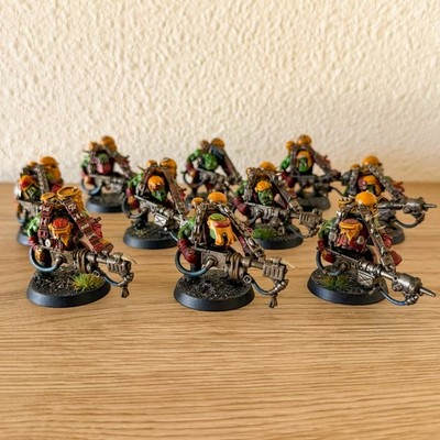 Warhammer 40k Orks - Painted Burna Boyz - Item 456-19 | eBay