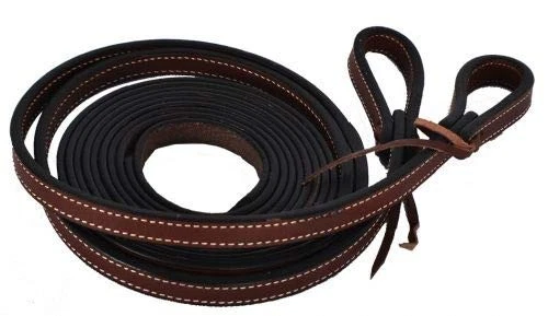 Ensemble De Rênes Et Quirt En Cuir Brut CHARRO - Style Mexicain