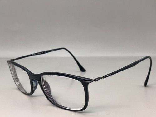 Ray Ban Brillengestell LightRay RB 7031 schwarz 2000 53-17-140 Italy SIEHE LESEN - Bild 11 von 16