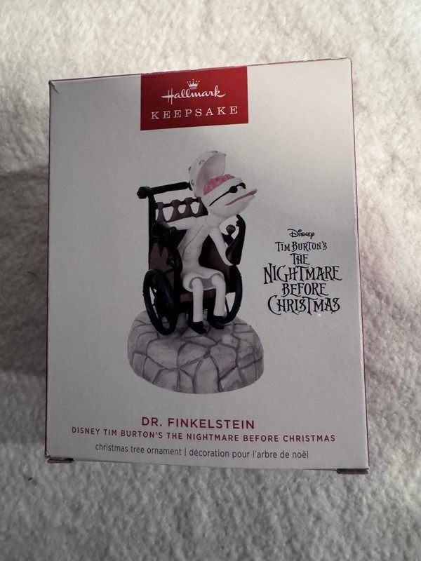 Hallmark Keepsake Tim Burton's The Nightmare Before Christmas "DR. FINKELSTEIN "