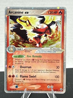 Arcanine EX #83 from Legend Maker ((2006)) – Pokémon card