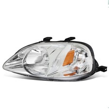 For 99-00 Honda Civic Oe Style Front Driving Headlight Headlamp Left Ho2502113