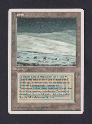 Magic MTG - Tundra - Revised - 3ème Edition - MINT/NMINT - DE