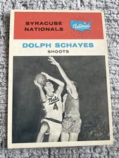 1961 Fleer Basketball #63 Dolph Schayes Syracuse Nationals