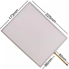 1pcs new universal 10.4" resistive touch screen glass 4pin 225 * cm
