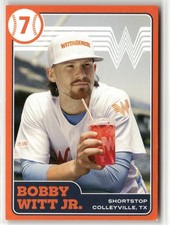 2025 WHATABURGER #6 BOBBY WITT JR. KANSAS CITY ROYALS