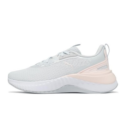 ⭐︎masu⭐︎ ジュエルヒールパテントレザー バレリーナ　38ハーフ Puma Softride Sera Gleam Wns Silver Mist Jasmine Flower Women