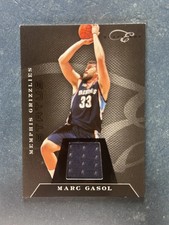 2011-12 Panini Black Box  Marc Gasol Jersey Memphis Grizzles /99