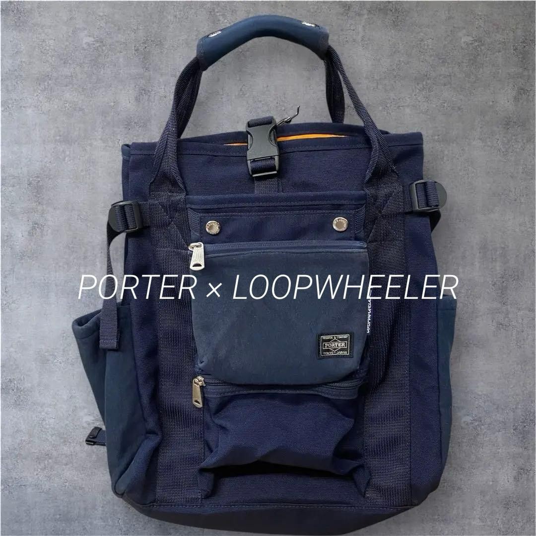 PORTER LOOPWHEELER Loopwheeler Backpack Limited Y… - image 1