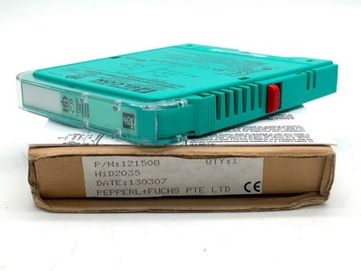 Pepperl+Fuchs 121508 HiD2035 1 Channel Loop Powered Current Isolator 24V DC