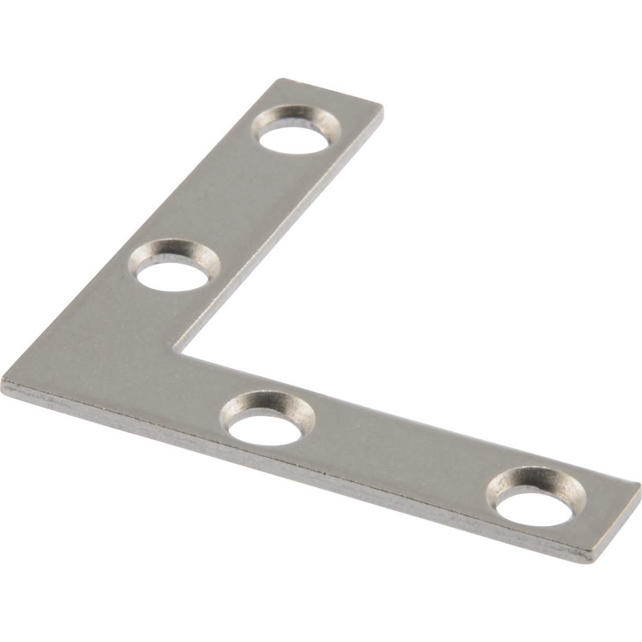Hillman Flat Corner Iron Stainless Steel (2" x 3/8") 2 Pack 853458