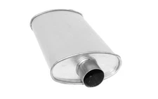 AP Exhaust Xlerator Performance Aluminized Steel Oval Turbo Exhaust Muffler 6494