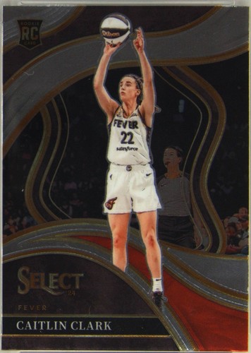2024 Select WNBA Caitlin Clark #151 Premier Pink Ice Prizm PSA 9