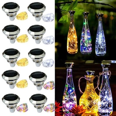 Outdoor Solar Powered 20 LED String Light Garden Patio Yard Landscape Lamp Party