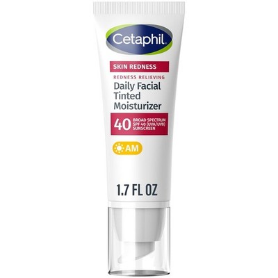 CETAPHIL Redness Relieving Daily Facial Moisturizer SPF 20, 1.7 fl oz