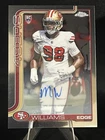 2025 Topps Mykel Williams Rookie Class Chrome Autographs (Raw)