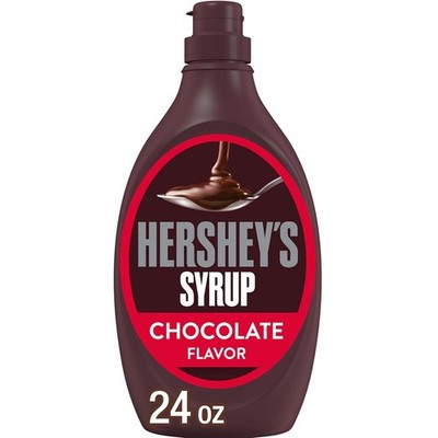 HERSHEY'S Chocolate Syrup Bottle, 24 oz