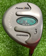 PowerBilt Grand Slam Oversize 3 Wood 15*/Ladies Steel ~41.25"/ Good Grip/ xx8895