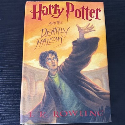Harry Potter & The Deathly Hallows 1st Edition 1st Print Hardcover | ERROR Copy