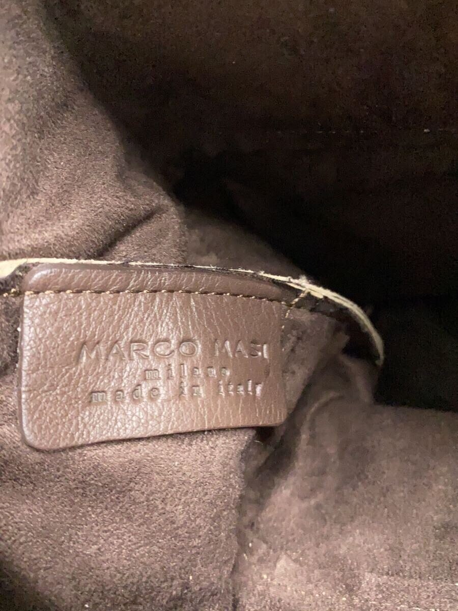 MARCO MASI Python Embossed Drawstring Shoulder Ba… - image 5