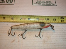 VINTAGE CREEK CHUB PIKIE SILVER FLASH FISHING LURE