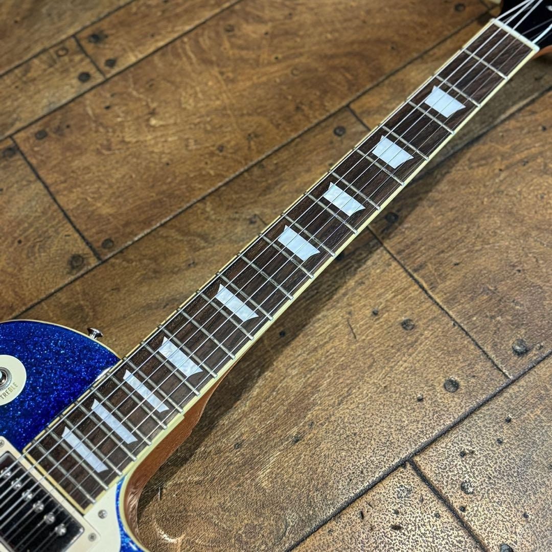 Edwards by ESP Les Paul Standard Guitar E-LP-108SD Blue Sparkle