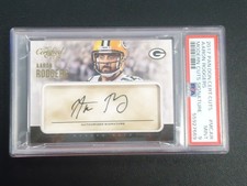 Aaron Rodgers 2017 DONRUSS CERTIFIED CUTS AUTOGRAPH 10/10 #MCAR PSA MINT 9