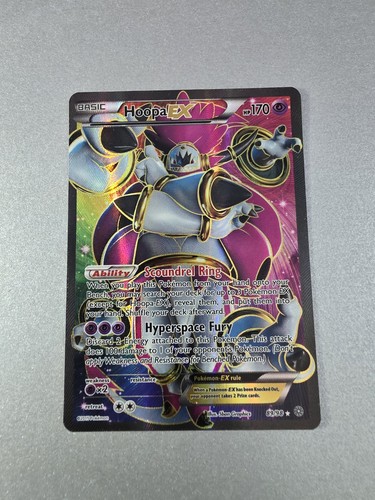 Hoopa EX 89/98 Full Art Ultra Rare Ancient Origins Pokémon Card NM/LP