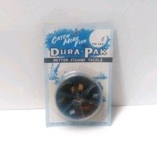 Vintage Catch More Fish With Dura- Pak Fishing Lures/Poppers/Jigs