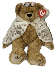 Ty Attic Treasure - EVE the Bear 12" NEW MWMTs Stuffed Animal Toy