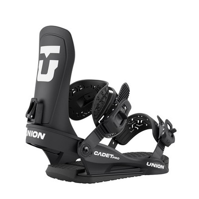 Union Cadet Pro Youth Snowboard Bindings Medium (US 5.5 - 7.5) Black New 2026