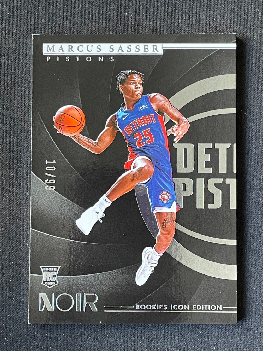 Marcus Sasser 2023-24 Panini Noir Basketball Pistons RC /99 #171