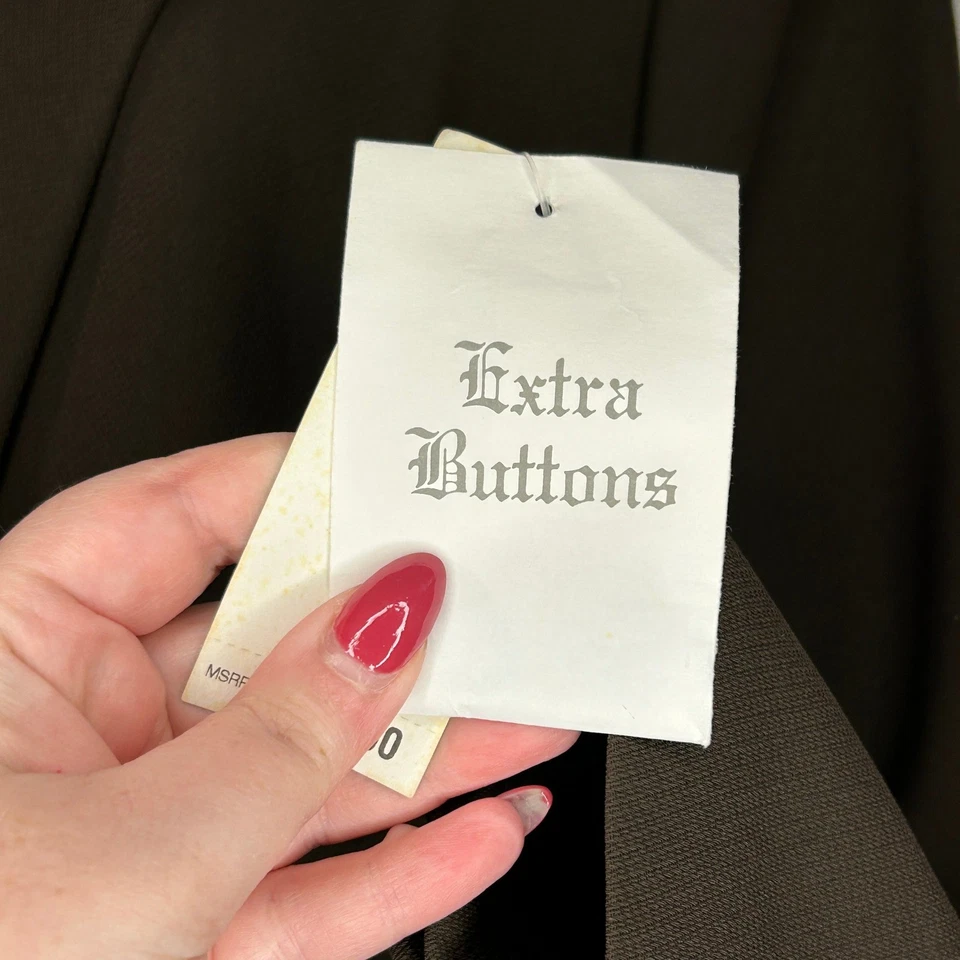 Charter Club Petite Vienna Brown Blazer Womens 10P Career Business Jacket NWT - Image 4 of 4