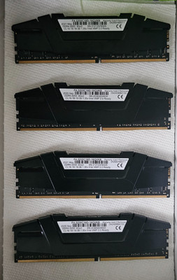 G.SKILL Ripjaws V Series 32GB (4x8GB) DDR4 3200 Memory Kit (2 16GB kits)