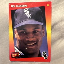Leaf 1992 Donruss Triple Play Bo Jackson #164 Chicago White Sox Baseball Card