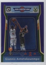 2020 Panini Donruss Optic Air Defense Purple Prizm Giannis Antetokounmpo #1 oh4