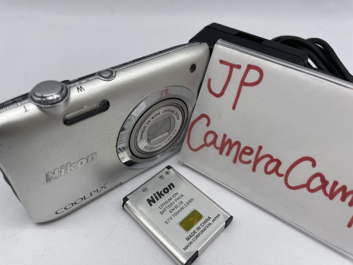 Nikon COOLPIX A100 Compact Digital Camera silver 3619 | eBay