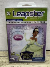 LeapFrog Leapster 1 2 Disney Princess and the Frog Educational Game New Sealed