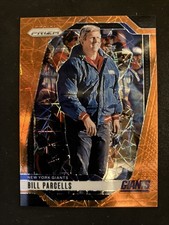 2024 Panini Prizm Football Orange Lazer Bill Parcells #221 - New York Giants
