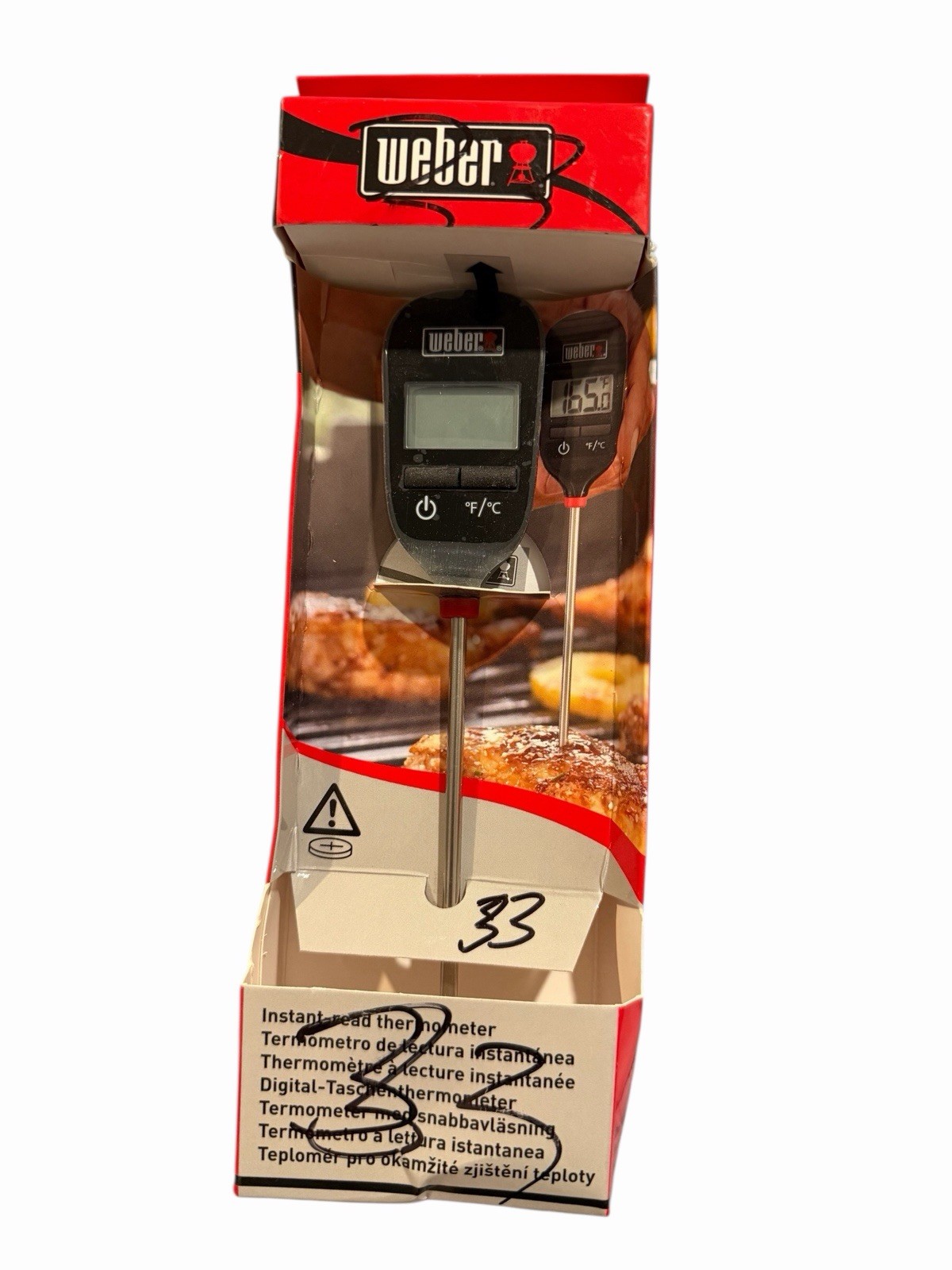 NEW Weber 6750 Instant-Read Grill Thermometer